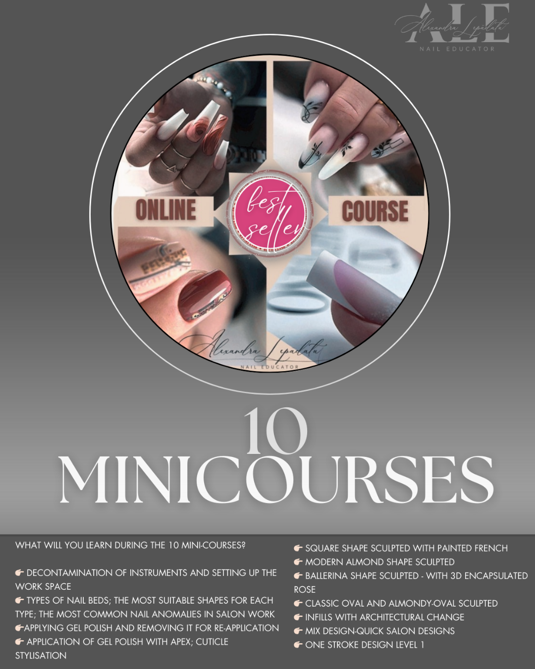 10 minicourses for NAIL technicians
