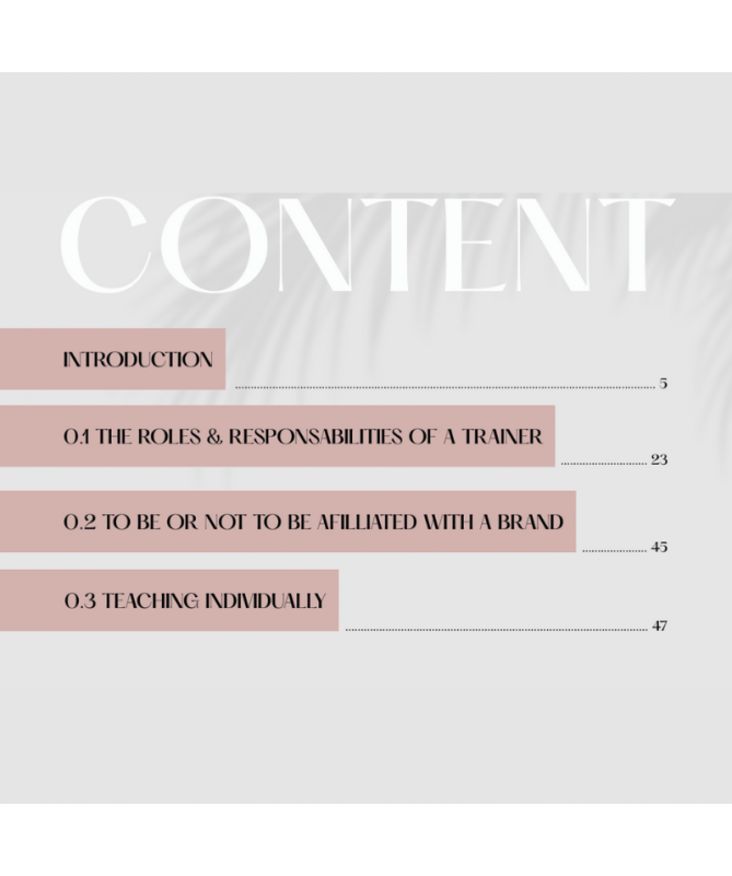 The Secrets of a Successful Nail Trainer BOOK + FREE Minicourses